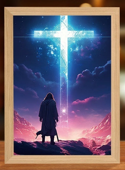 **NOWOŚĆ** Obraz podświetlany z Jezusem